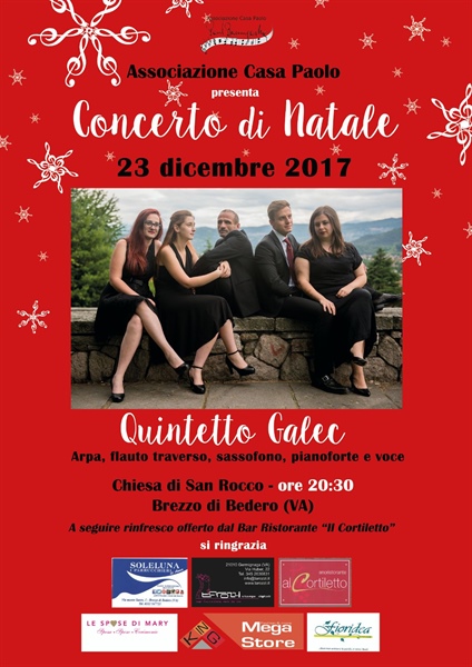 CONCERTO DI NATALE - Quintetto Galec