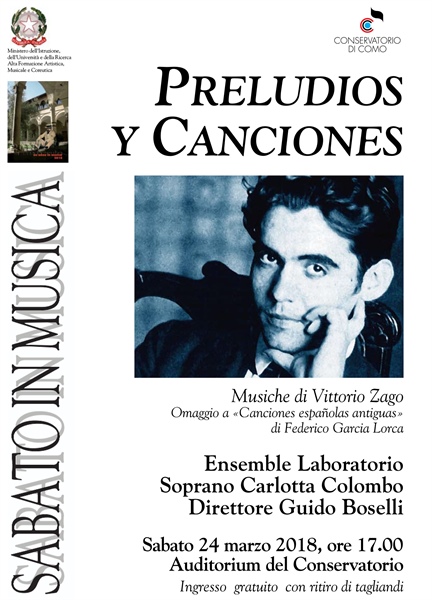 PRELUDIOS Y CANCIONES - Ensemble laboratorio del Conservatorio di Como