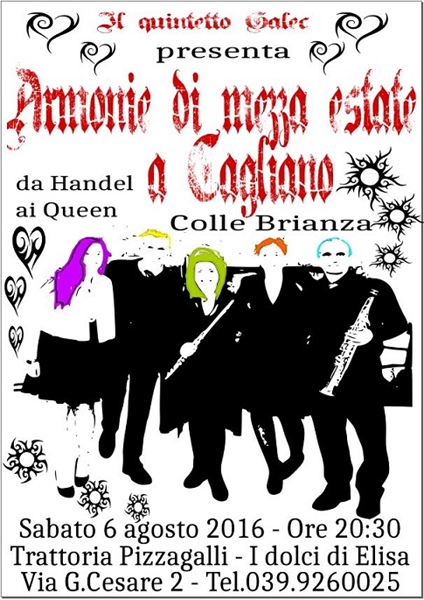 ARMONIE DI MEZZA ESTATE - Quintetto Galec