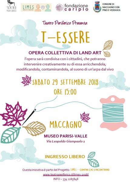 T-ESSERE - Opera collettiva di Land Art